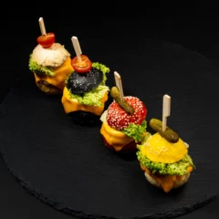 Spalvoti burgeriukai 10 vnt.